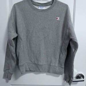 Champion reverse weave grey sweatshirt